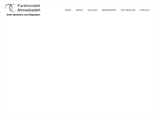 Tablet Screenshot of harmonyinart.com